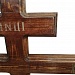 ЭД01 Крест детский прямой с золотыми буквами 170*8*4,5 см