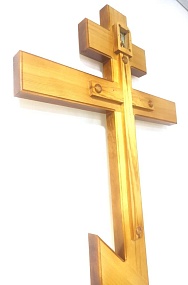С32 Крест сосна Икона Премиум 230-10-4 см