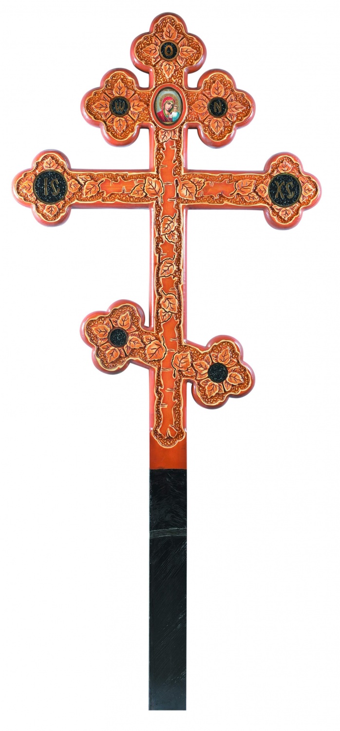 Какой должен быть крест на могиле православного?