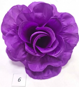 ВГ098 высечка роза Луиза шелк 5 сл д=12 см упак 100шт