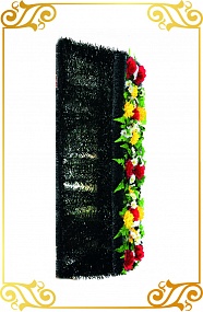 Гробница с цветами 160-60-40 см