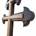 С18 Крест сосна Лилия темный с накладкой 220-9-4 см