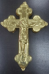Ф07 Крест с распятием малый 150*220 (50шт.)