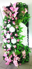 Гробница с цветами Мальвина 160*60*40