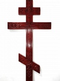 Э27 Крест резьба Вензель (230*9,5*4см) темный