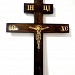 С24 Крест сосна темный с распятием буквы 210-9-4 см