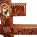 Крест детский прямой с гравировкой 170*8*4,5 см лиственница