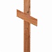 Д12 Крест дубовый Резной "Вечная память" 210-9-5 см