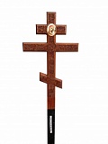 ЭД03 Крест детский прямой с гравировкой 170*8*4,5 см сосна